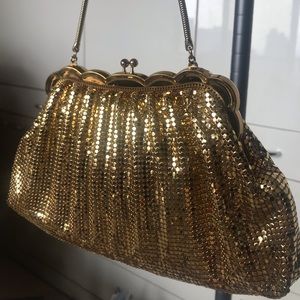 Whiting and Davis Gold Clutch